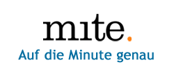mite. - Auf die Minute genau